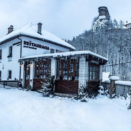 Apartmany Pod Oravskym Hradom Oravsky Podzamok Exteriör bild