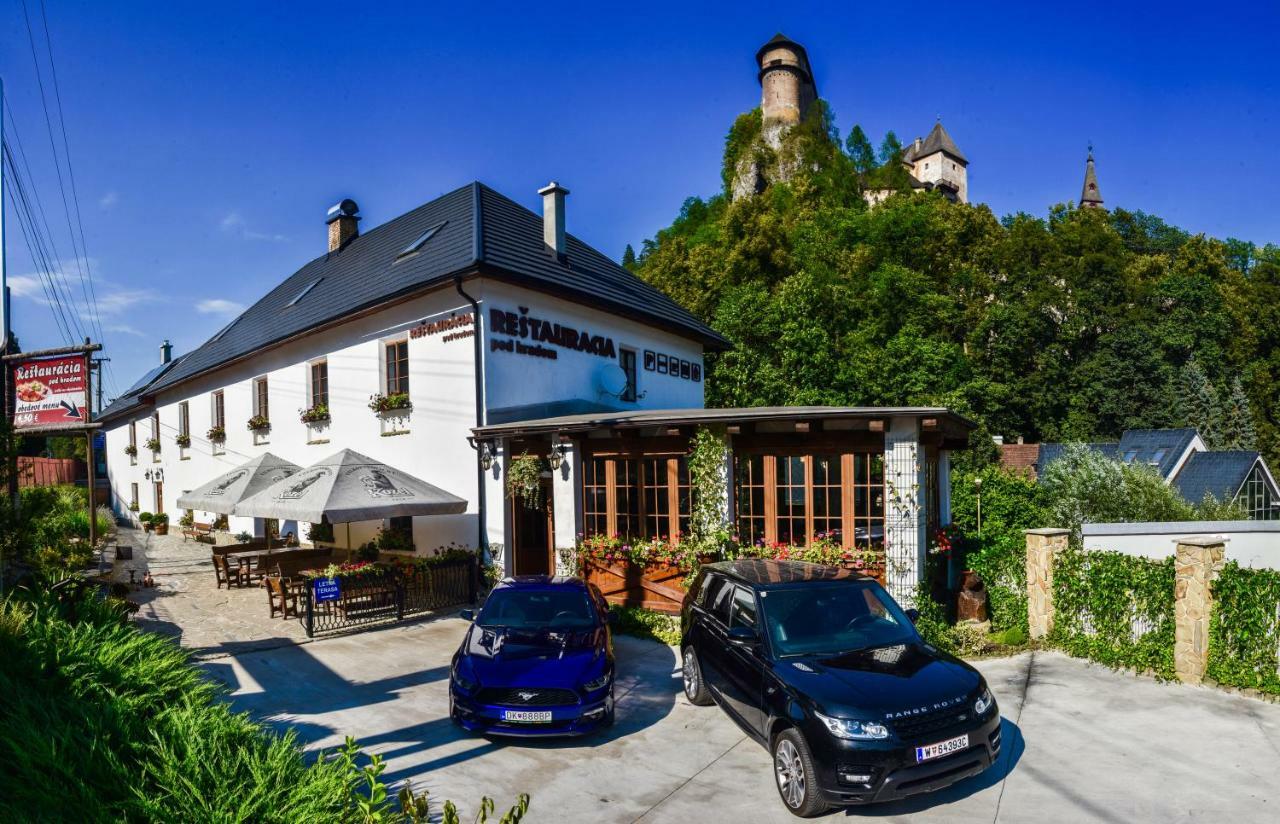 Apartmany Pod Oravskym Hradom Oravsky Podzamok Exteriör bild